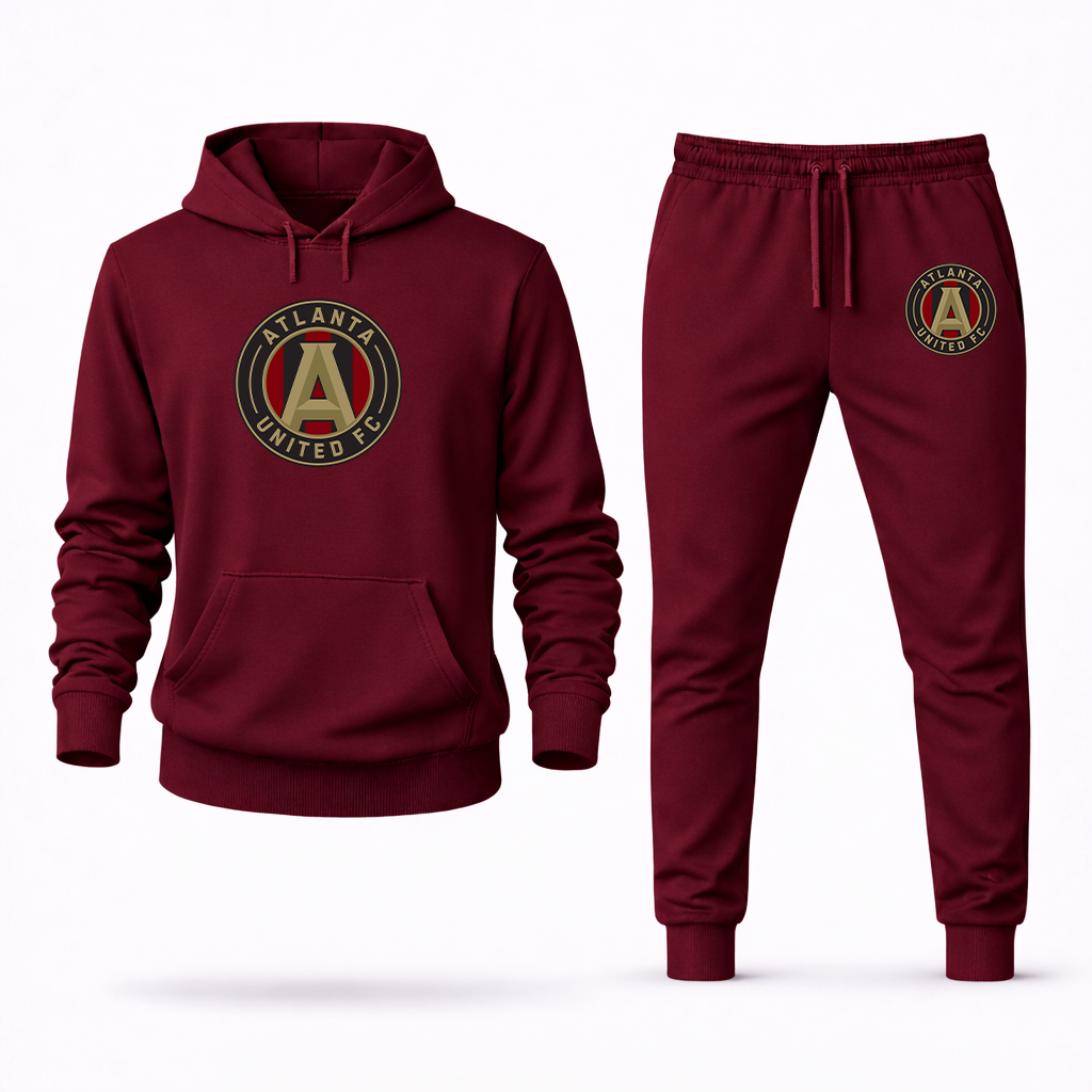 Men's Atlanta United FC Logo Hoodie Joggers Set