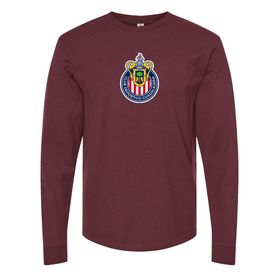 Men's Chivas Football Club  Long Sleeve T-Shirt