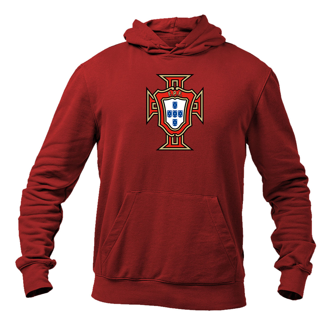 Men's Portugal National Soccer Team Pullover Hoodie