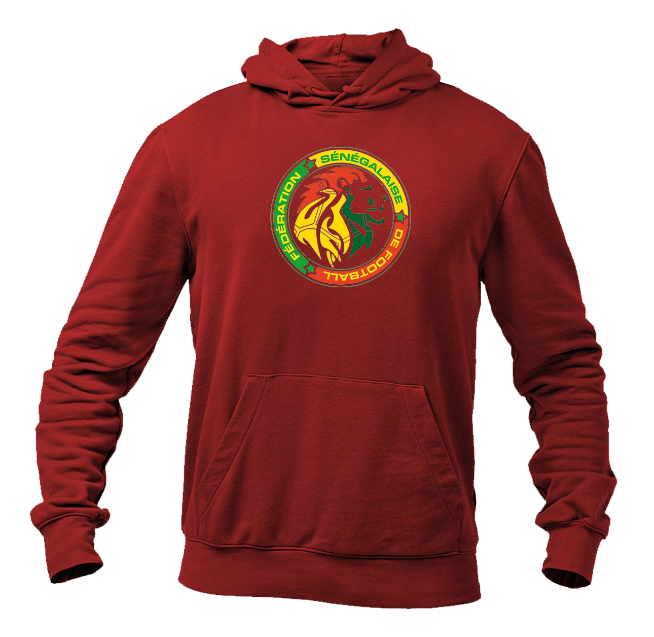 Men's Senegal National Soccer Team Pullover Hoodie