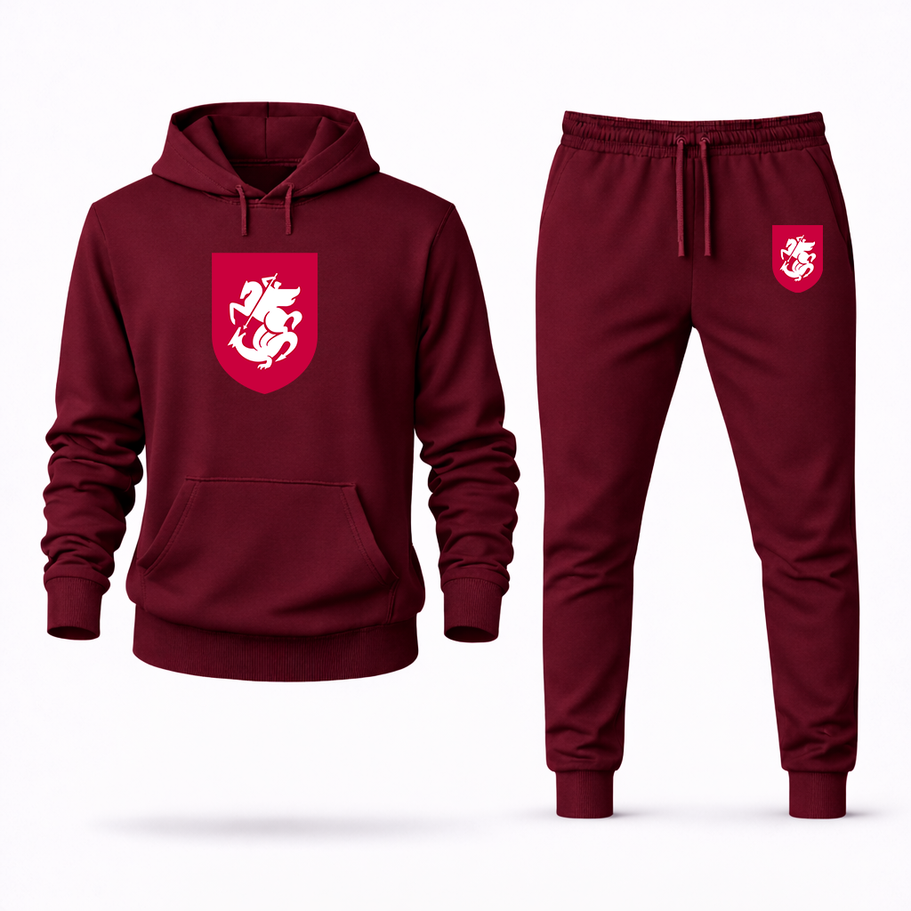 Men's Georgia National Soccer Team Hoodie Joggers Set