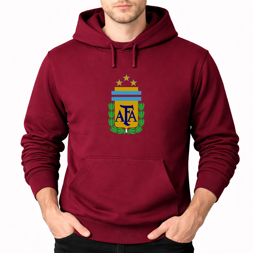 Men's Argentina National Soccer Team Pullover Hoodie