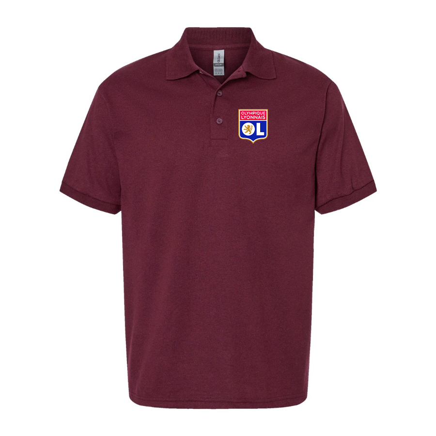 Men's Olympique Lyonnais FC Dry Blend Polo