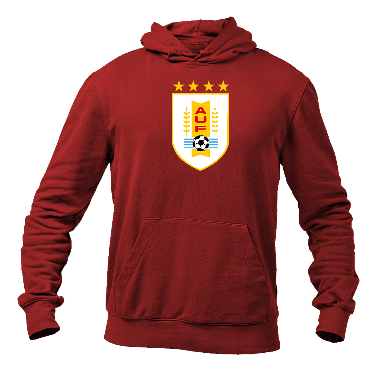 Men's Uruguay National Soccer Team Pullover Hoodie