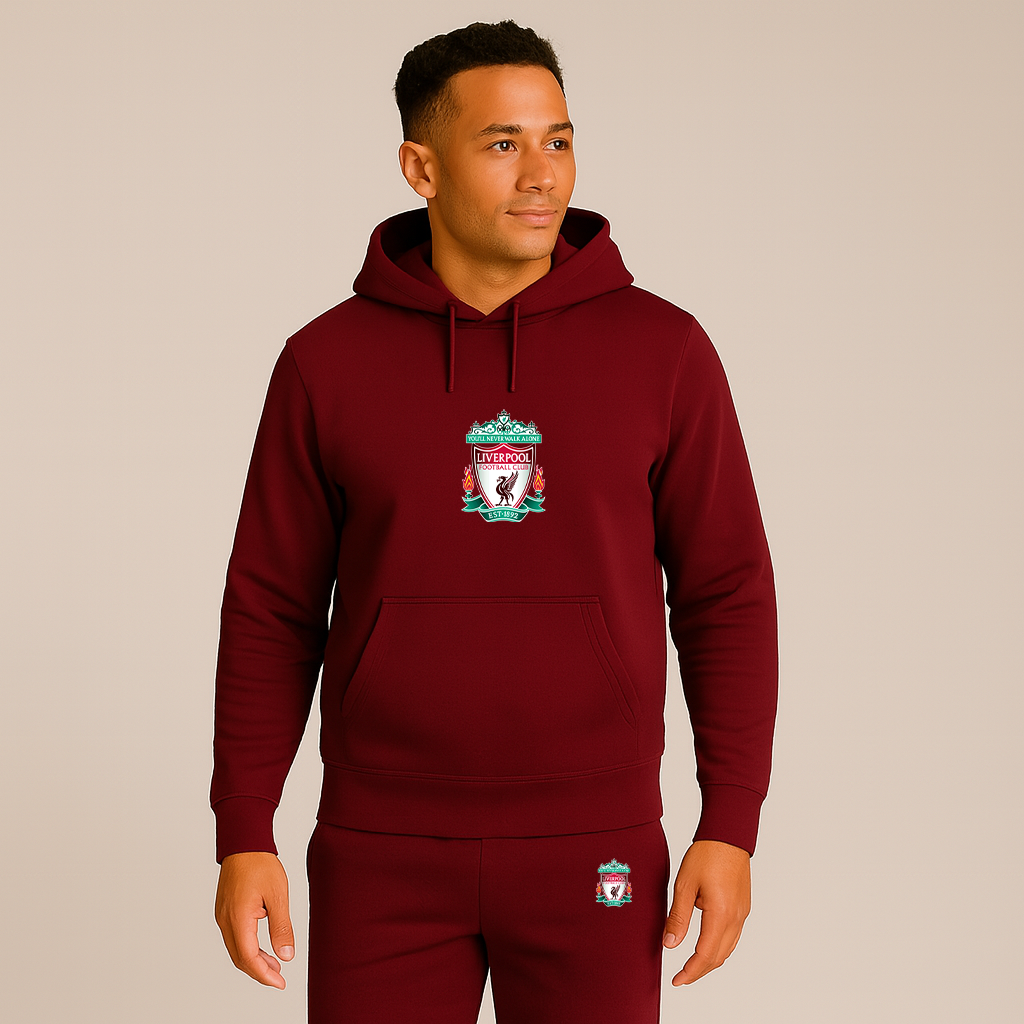 Men's Liverpool Football Club Est.1892 Hoodie Joggers Set