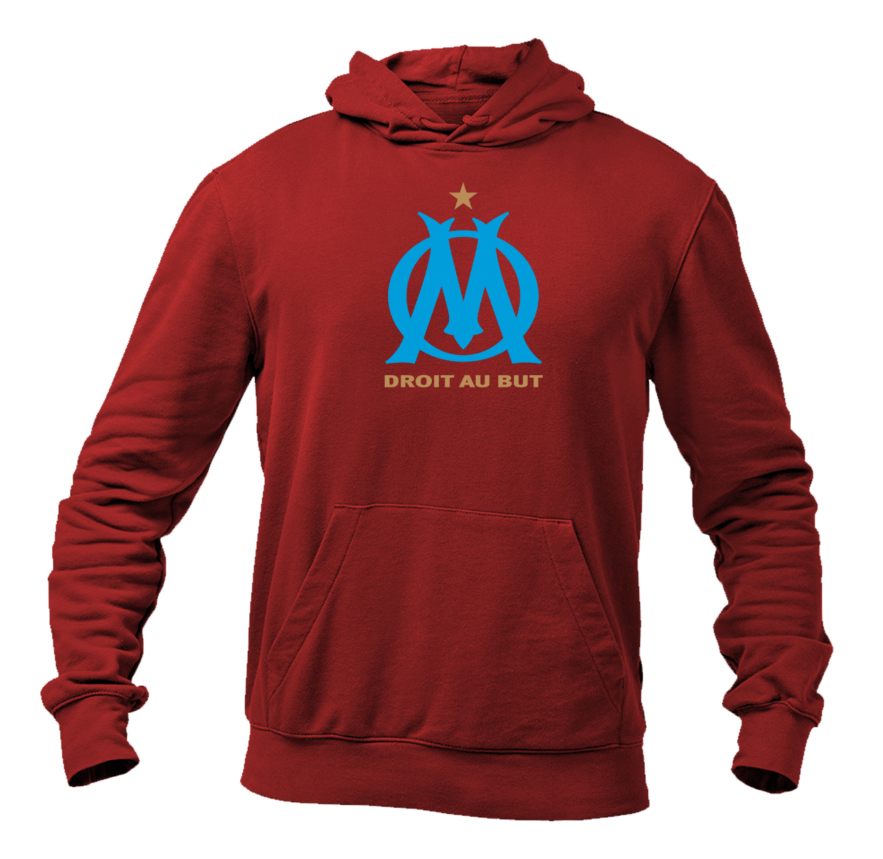 Men's Olympique de Marseille FC Pullover Hoodie