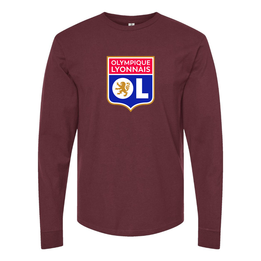 Youth Kids Olympique Lyonnais FC Long Sleeve T-Shirt