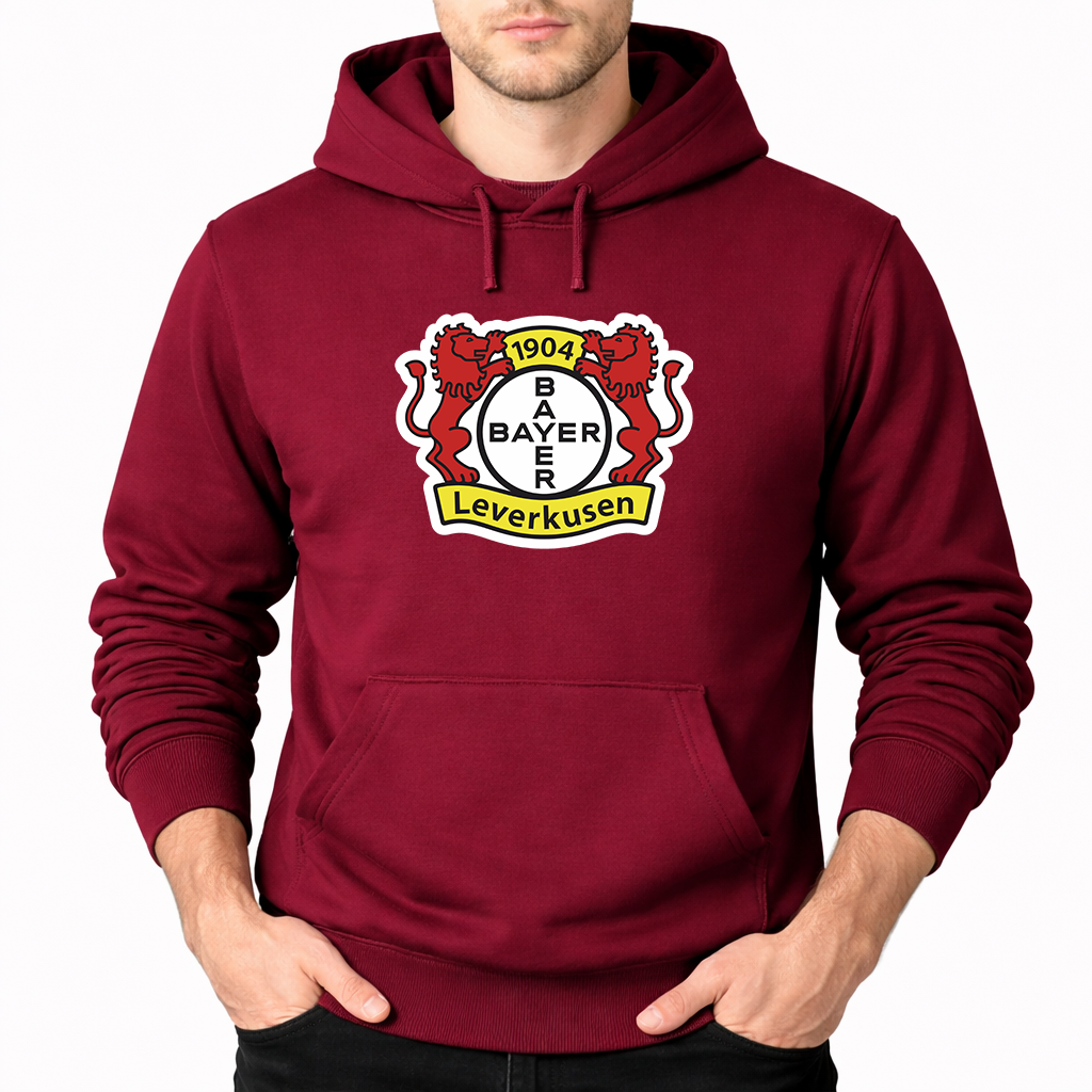 Men's Bayer Leverkusen FC Pullover Hoodie