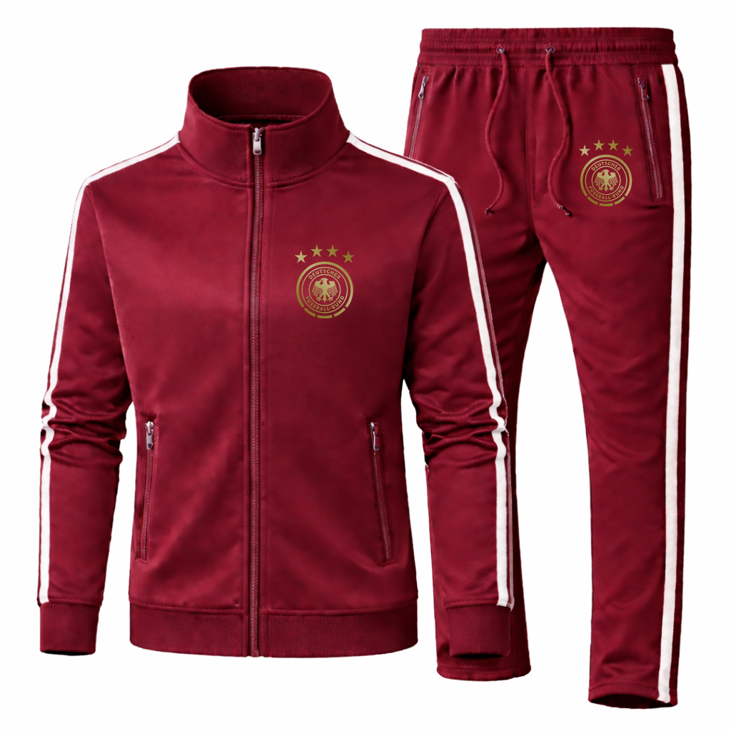 Men's Germany Soccer Logo Dri-Fit TrackSuit