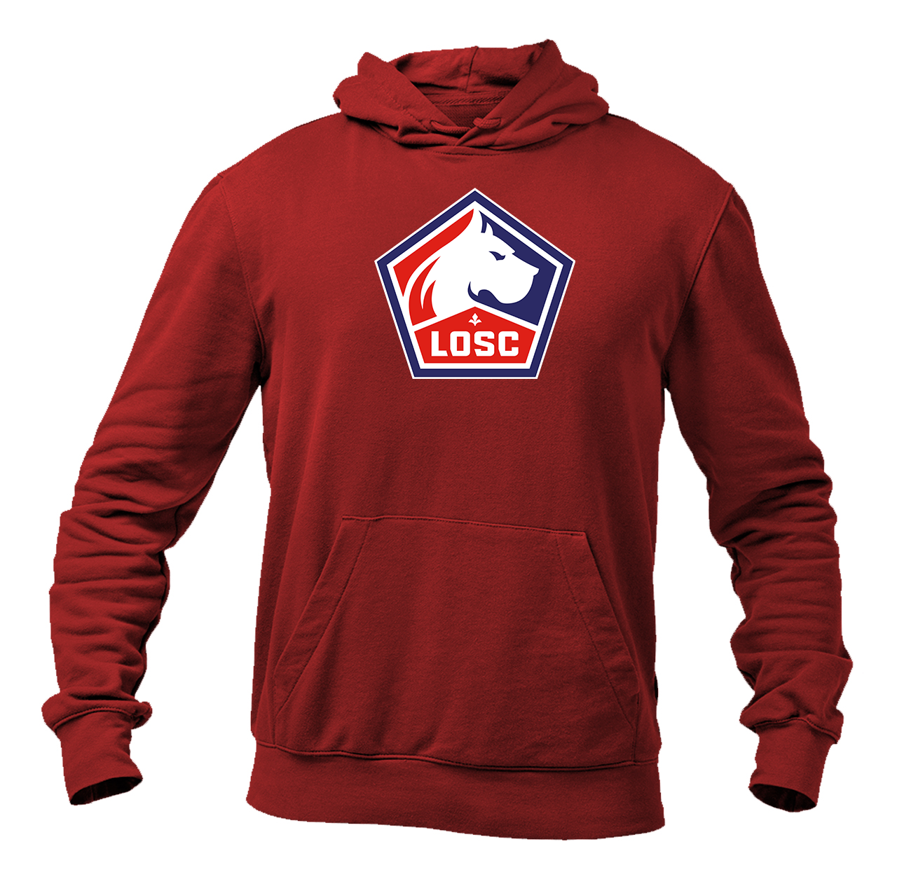 Men's Lille Olympique FC Pullover Hoodie