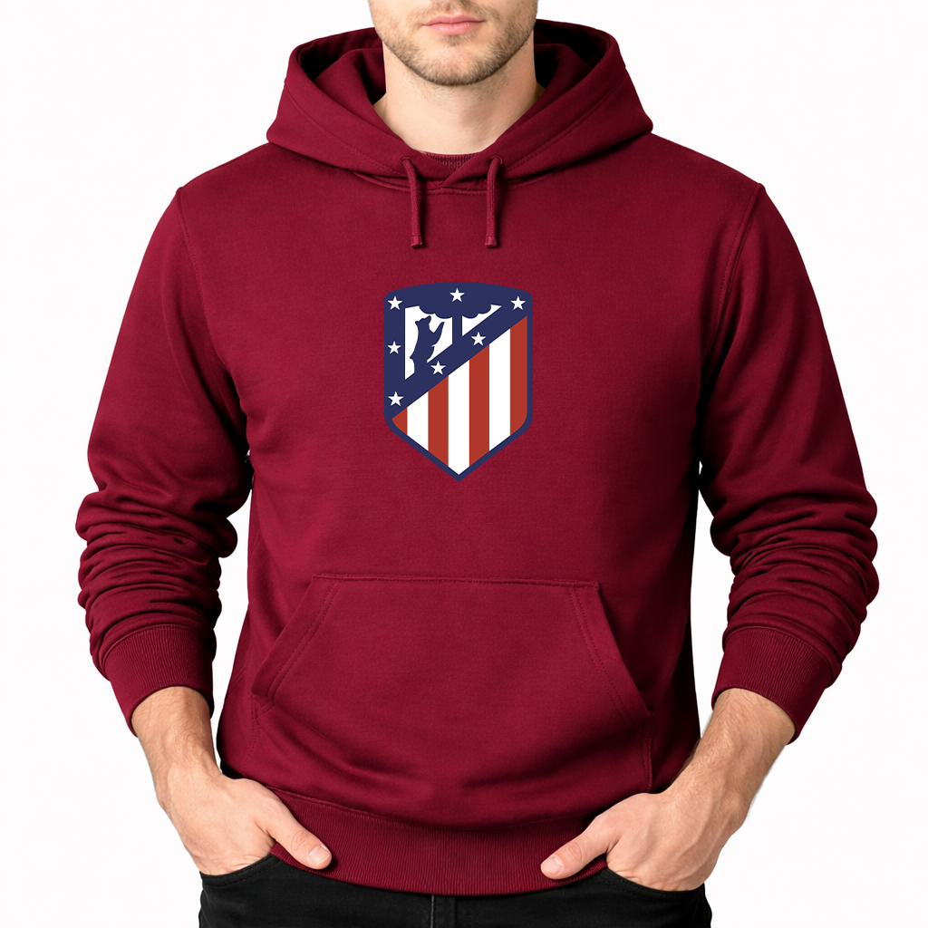 Men's Atletico Madrid FC Pullover Hoodie