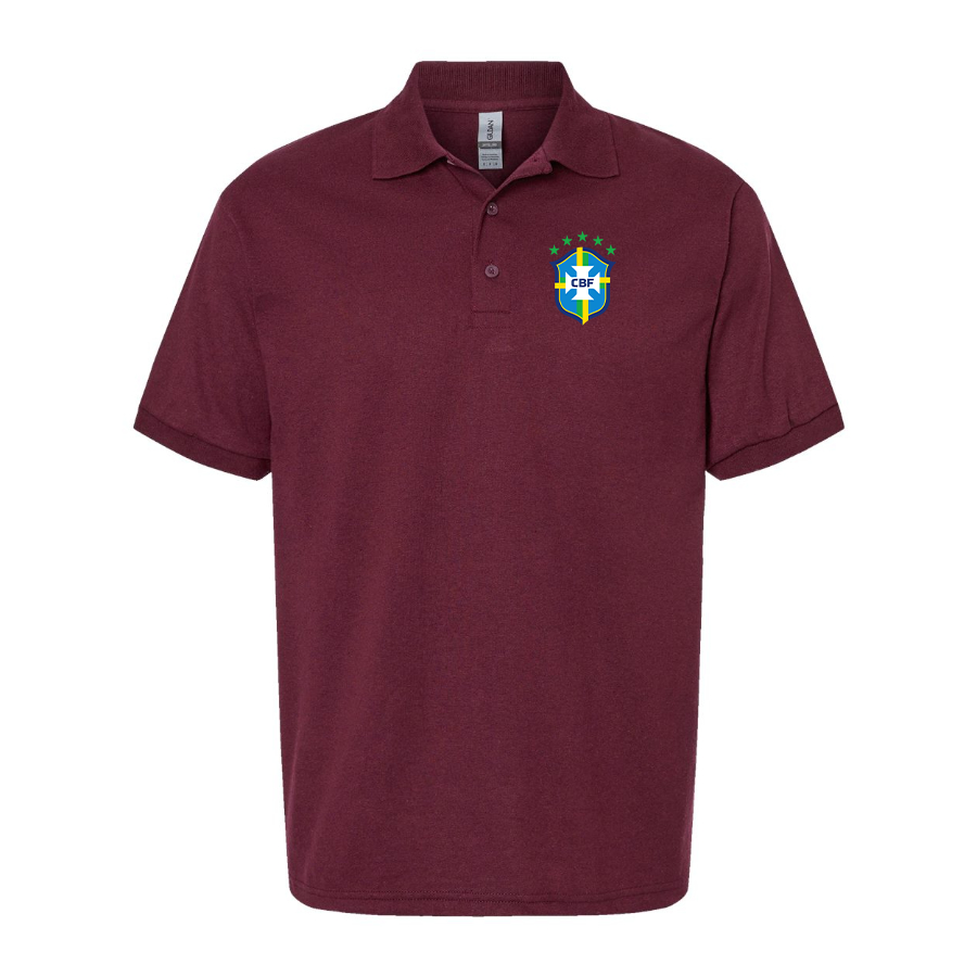 Men's Brazil National Soccer Team Dry Blend Polo