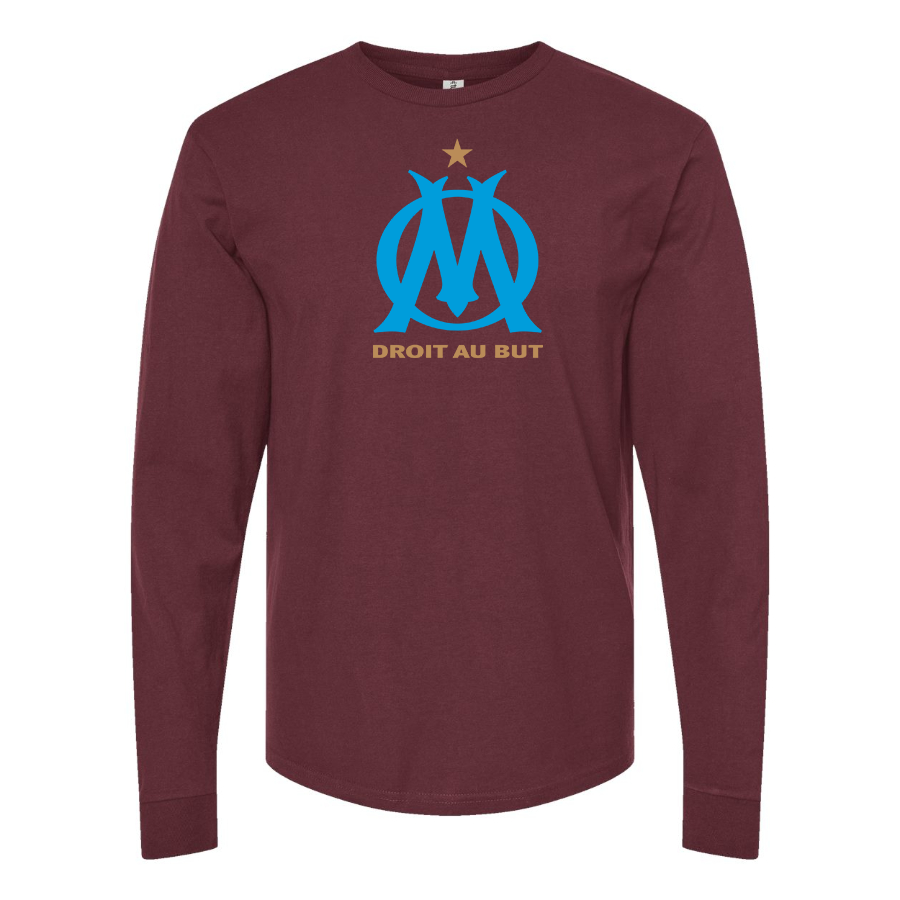 Men's Olympique de Marseille FC Long Sleeve T-Shirt