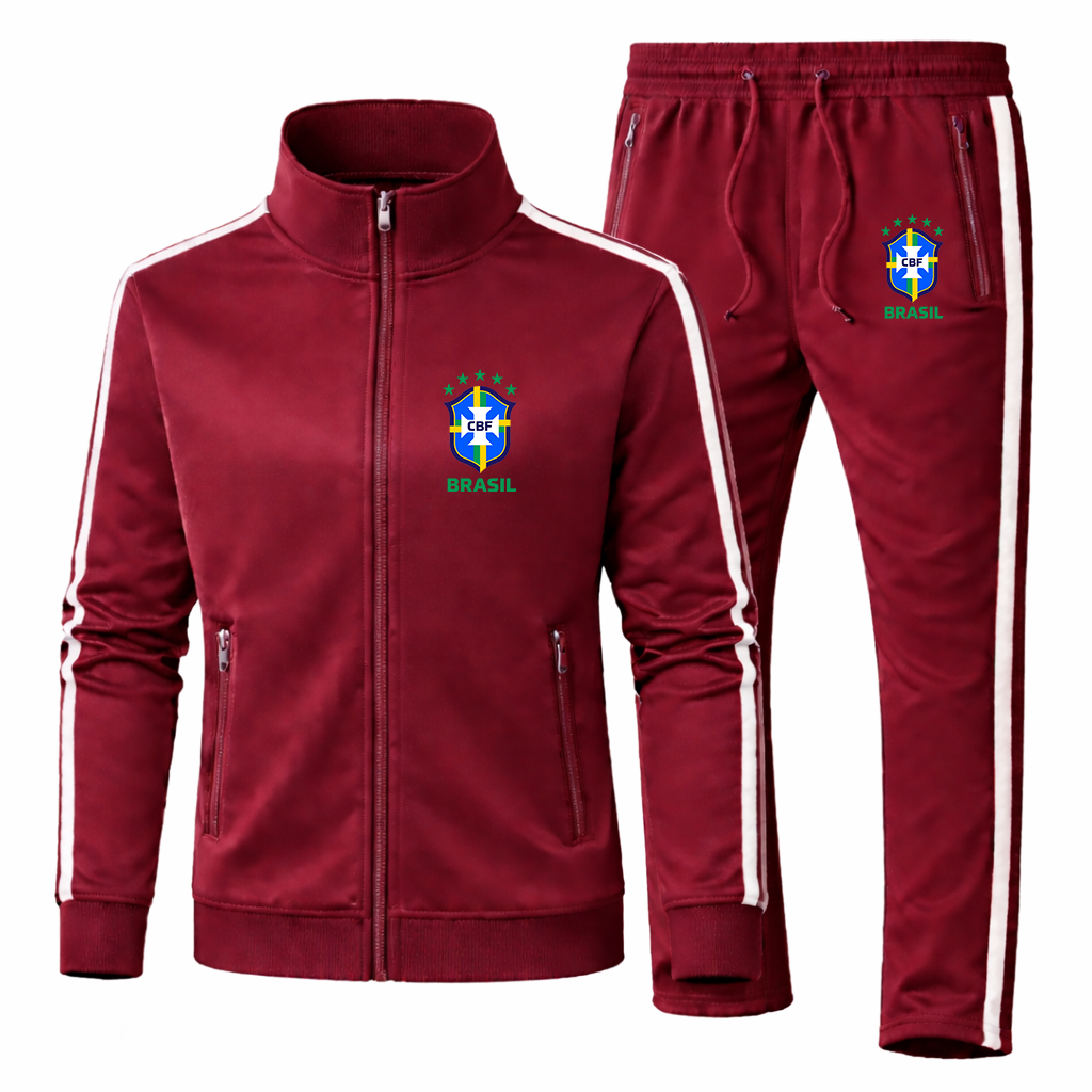 Men's Brasil National Soccer Team Dri-Fit TrackSuit
