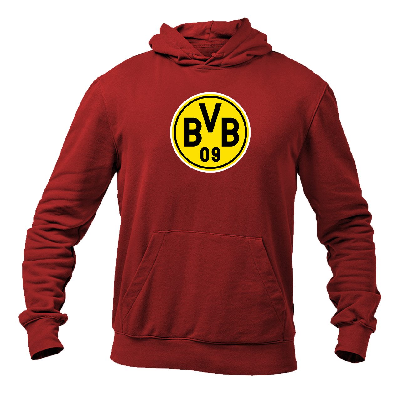 Men's Borussia Dortmund BVB FC Pullover Hoodie