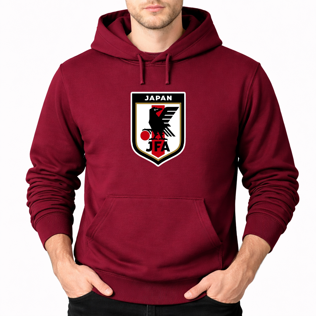 Men's Japan National Soccer Team Pullover Hoodie
