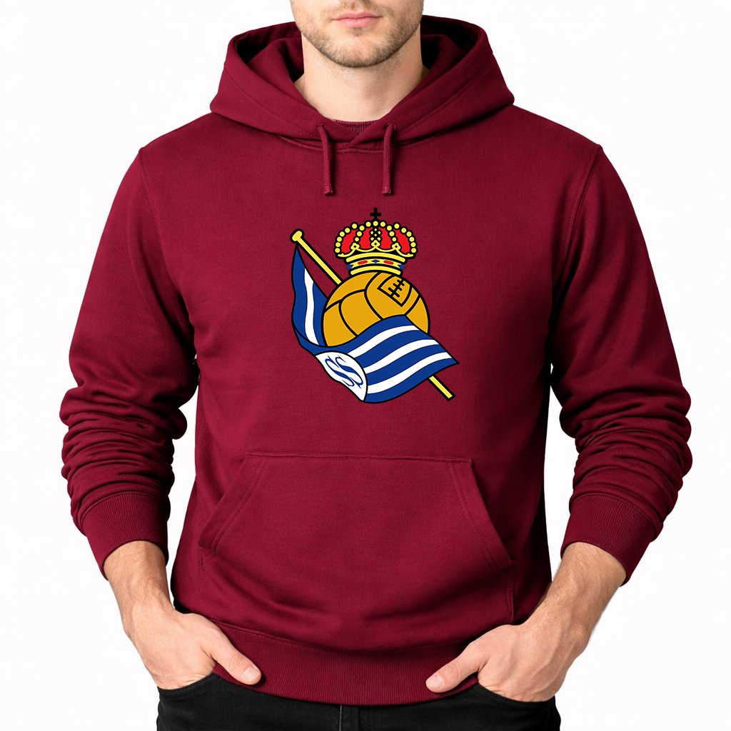 Men's Real Sociedad FC Pullover Hoodie