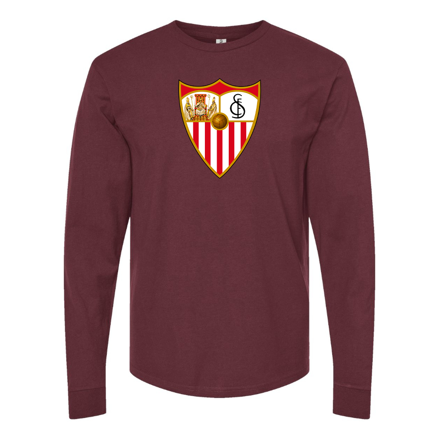 Men's Sevilla FC Long Sleeve T-Shirt