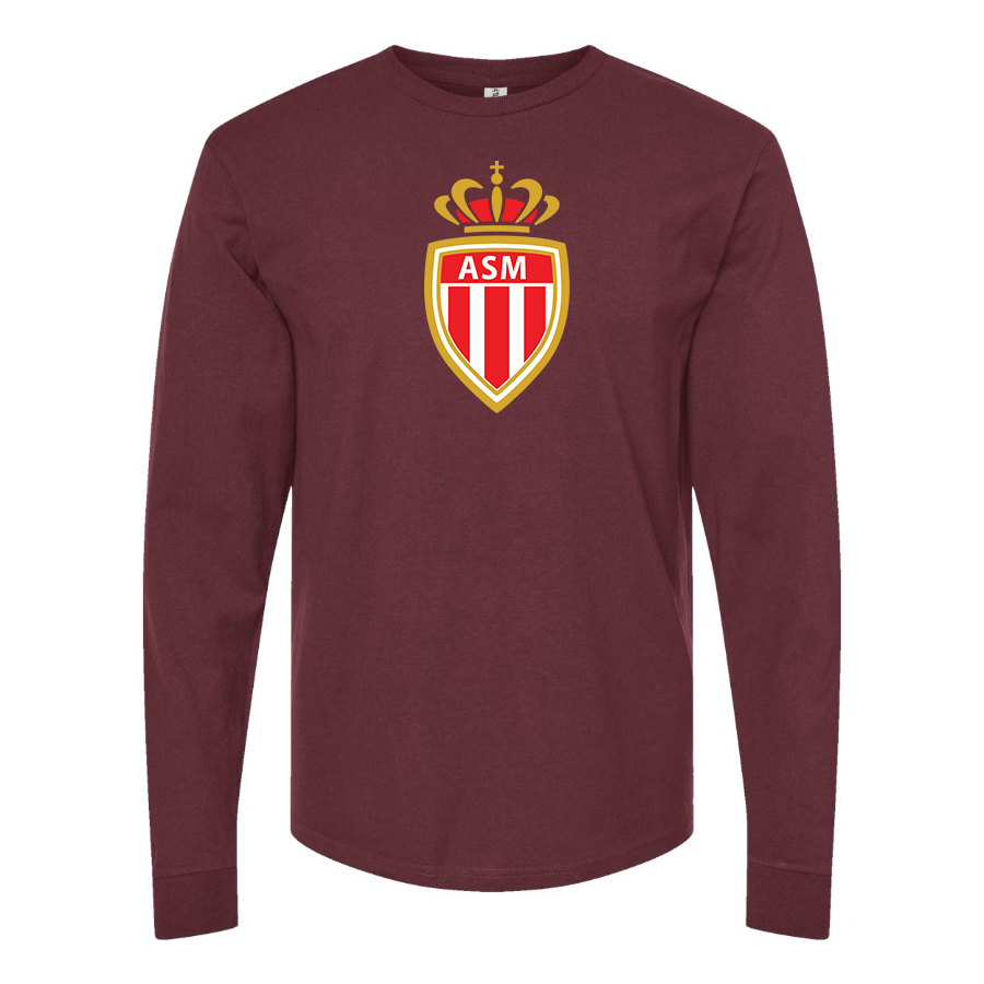 Men's AS Monaco FC Long Sleeve T-Shirt