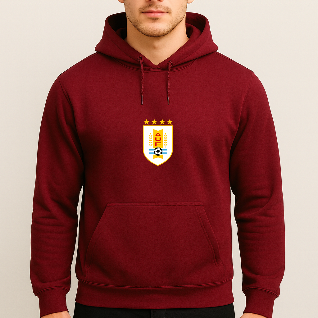 Men's Uruguay National Soccer Team Pullover Hoodie