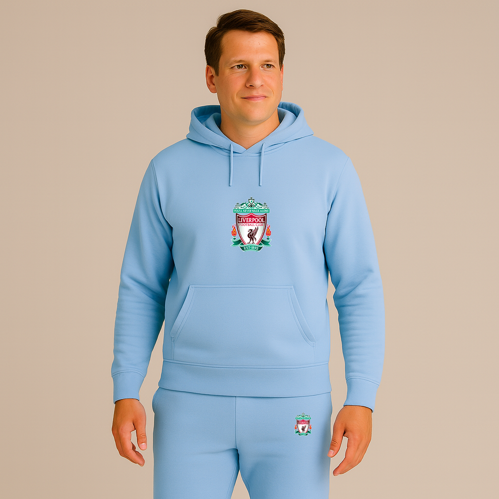 Men's Liverpool Football Club Est.1892 Hoodie Joggers Set