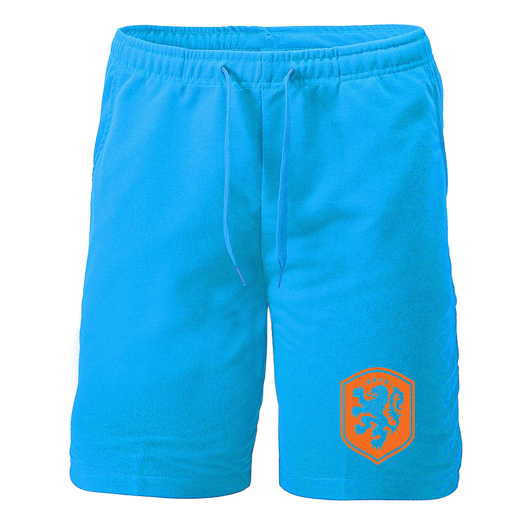 Men's Netherlands National Soccer Team Athletic Fleece Shorts