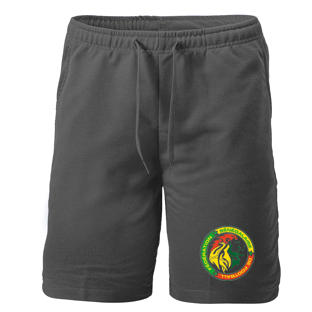 Men's Senegal National Soccer Team Athletic Fleece Shorts