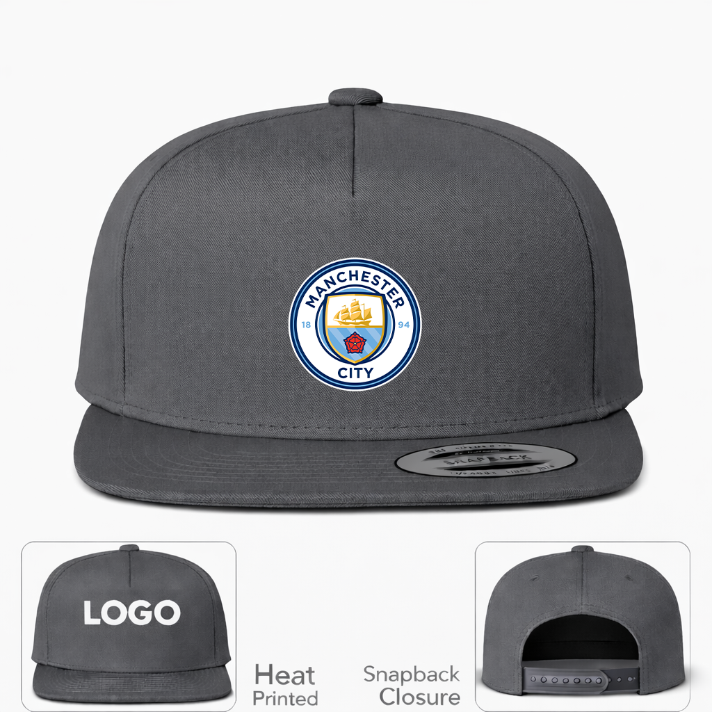 Manchester City Soccer Snapback Hat
