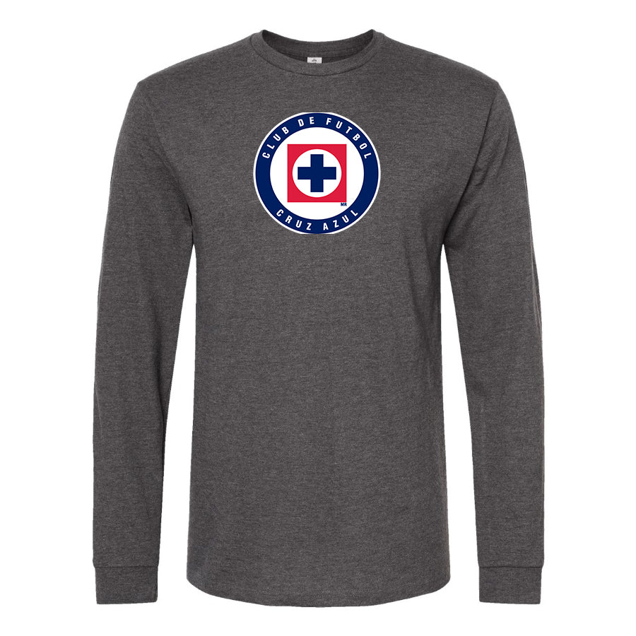 Men's Cruz Azul Football Club Long Sleeve T-Shirt