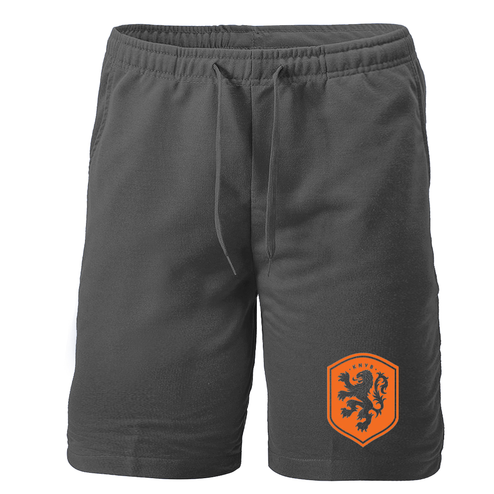 Men's Netherlands National Soccer Team Athletic Fleece Shorts