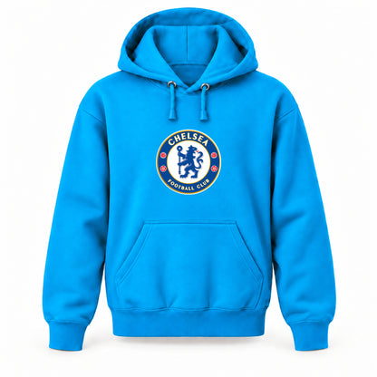 Chelsea Soccer - Youth Large Hoodie (Ages 10–12) | Color: Turquoise