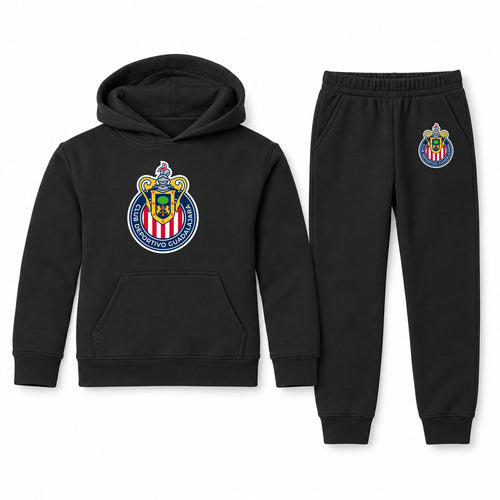 Chivas Football Club - Youth Hoodie Jogger Set (Ages 10–12)