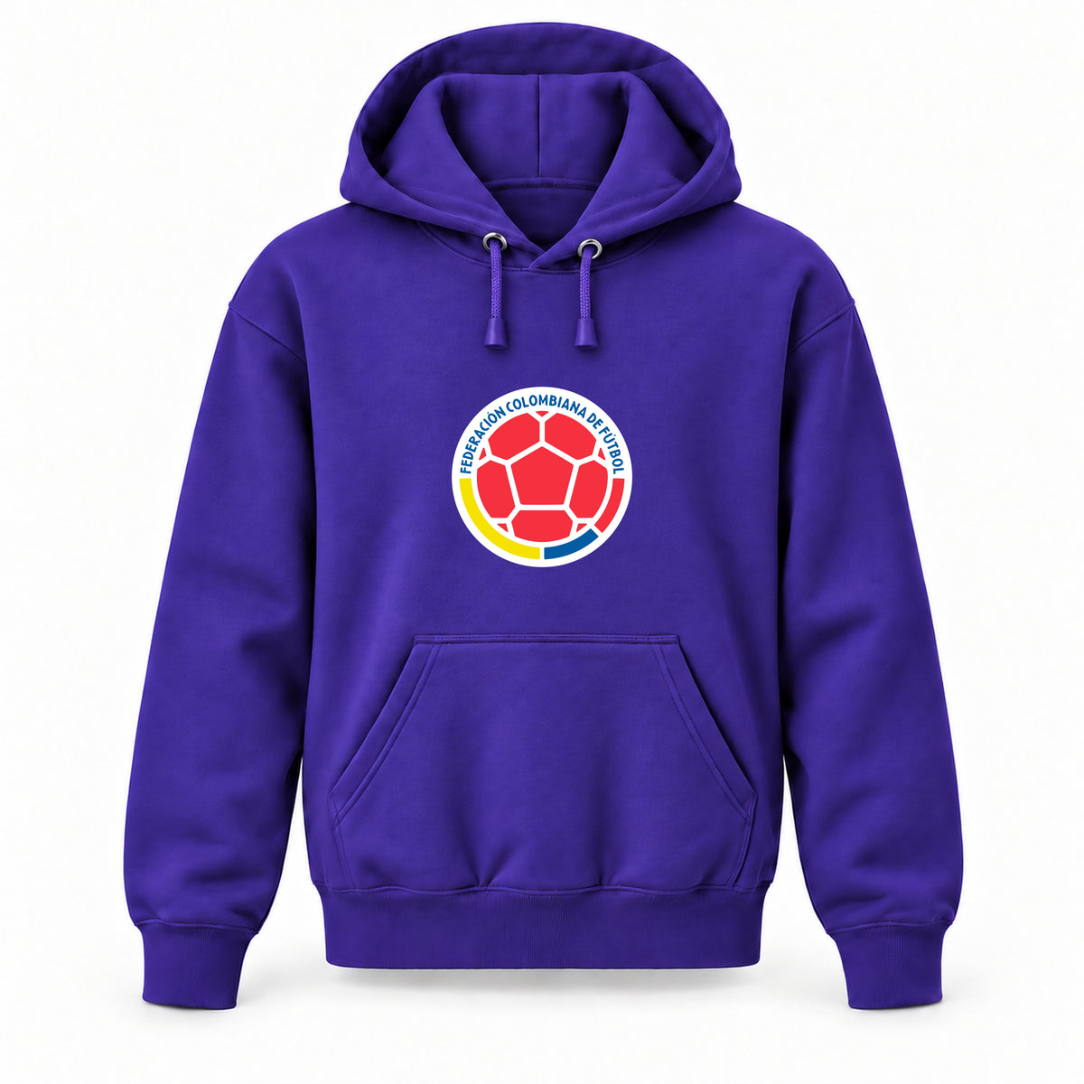 Colombia National Soccer Team - Youth Large Hoodie (Ages 10–12) | Color: Purple