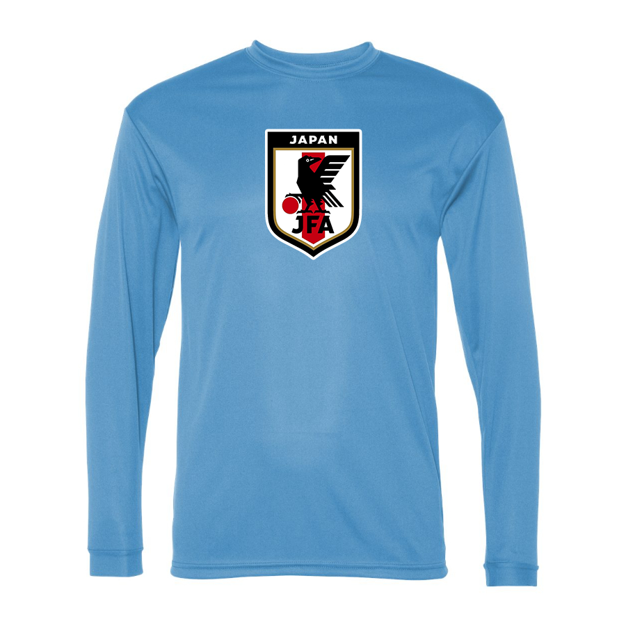 Men’s  Japan National Soccer Team - C2 Sport - Performance Long Sleeve T-Shirt - 5104