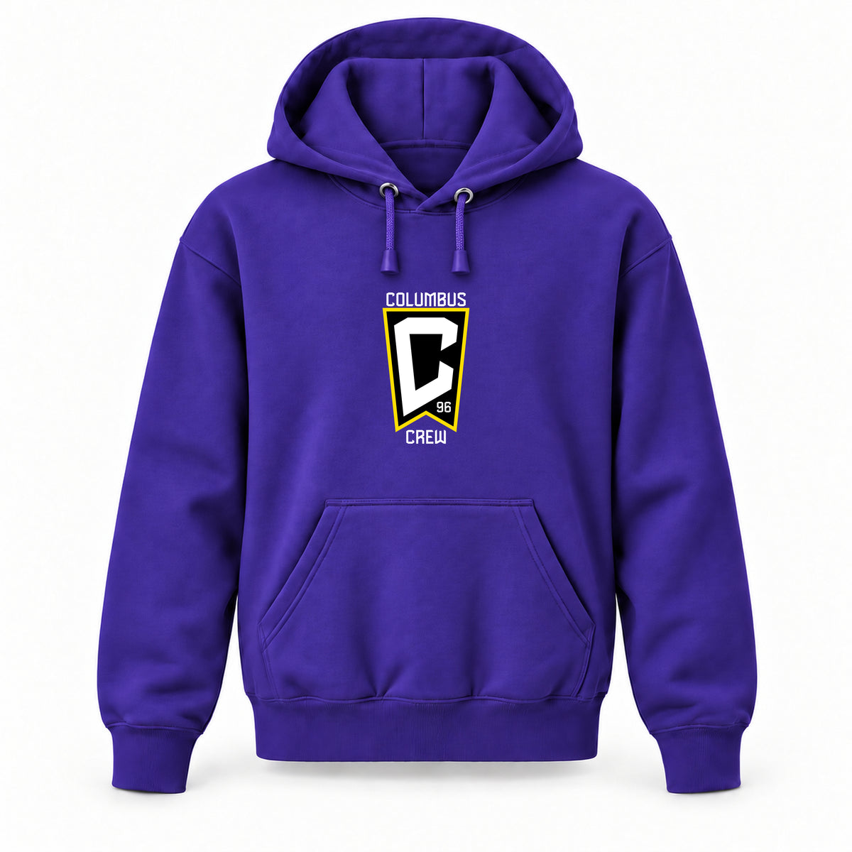 Columbus Crew FC - Youth Large Hoodie (Ages 10–12) | Color: Purple