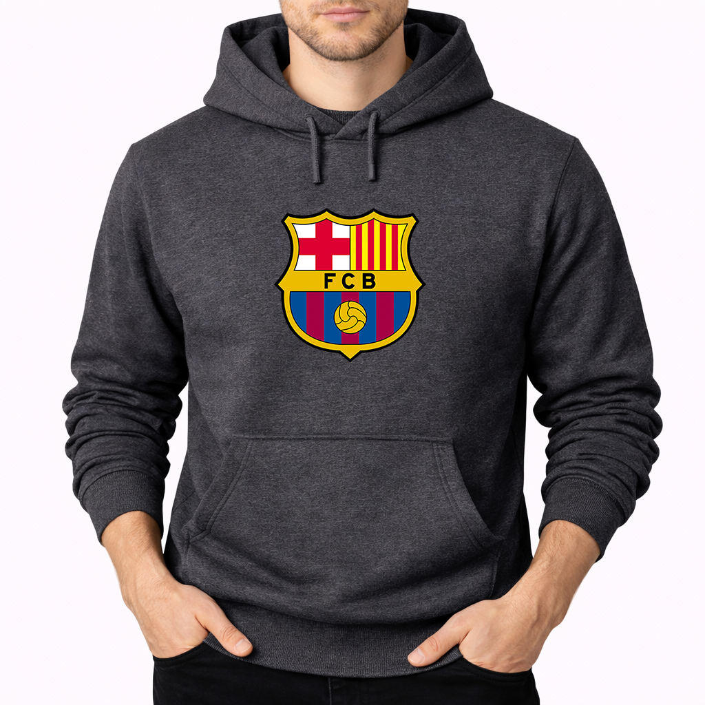 Men's F.C. Barcelona Soccer Pullover Hoodie