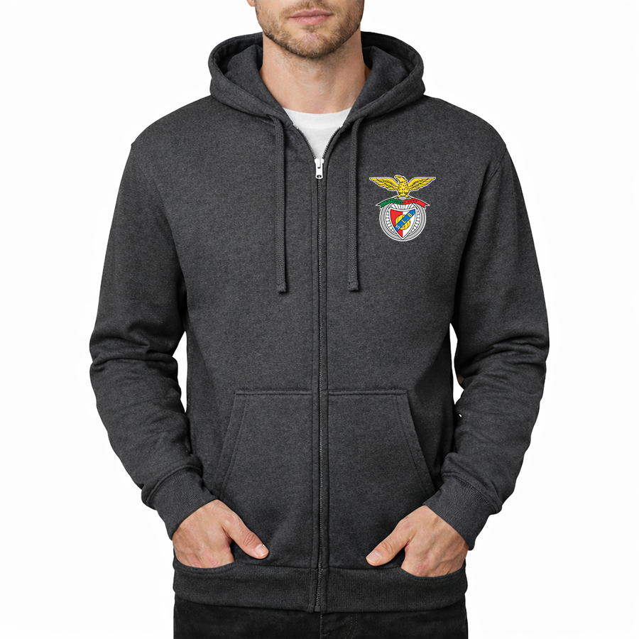 Men's SL Benfica FC Zipper Hoodie