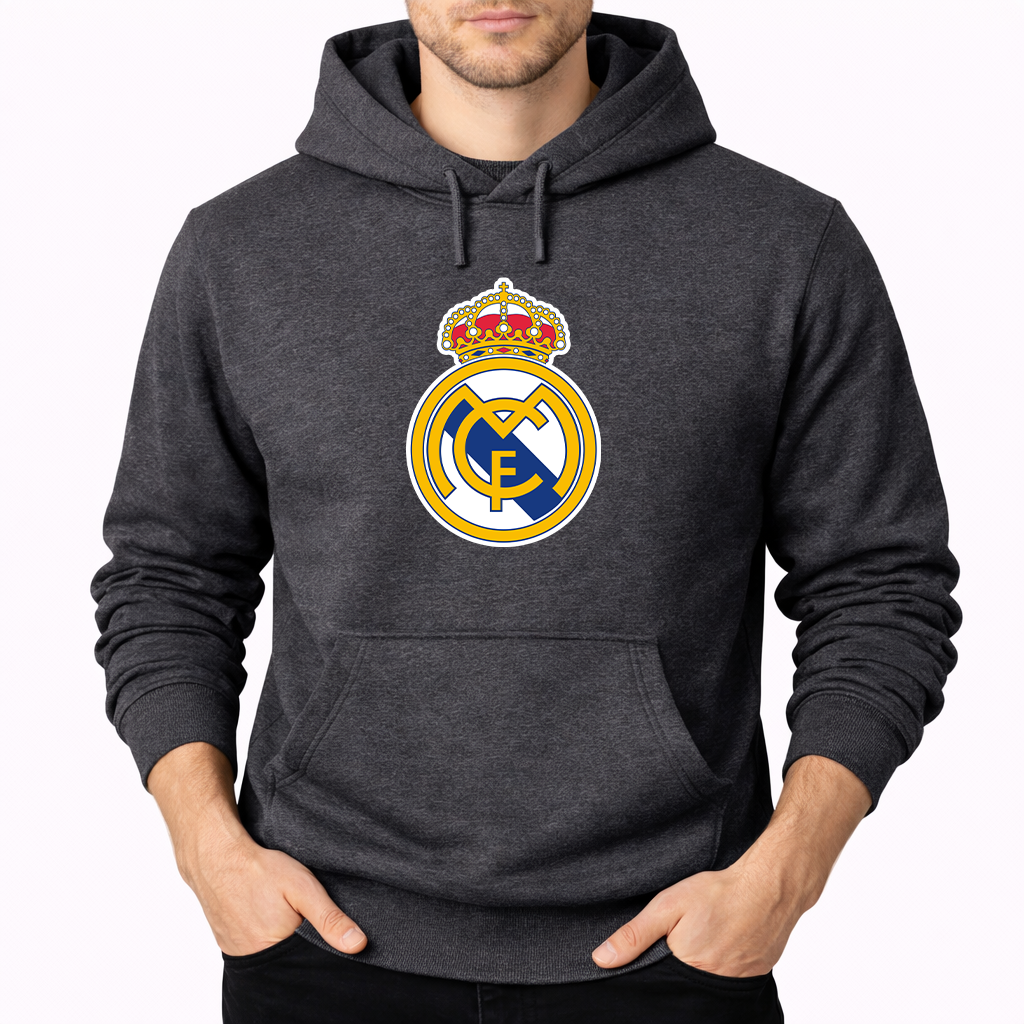 Men’s Real Madrid Soccer Pullover Hoodie