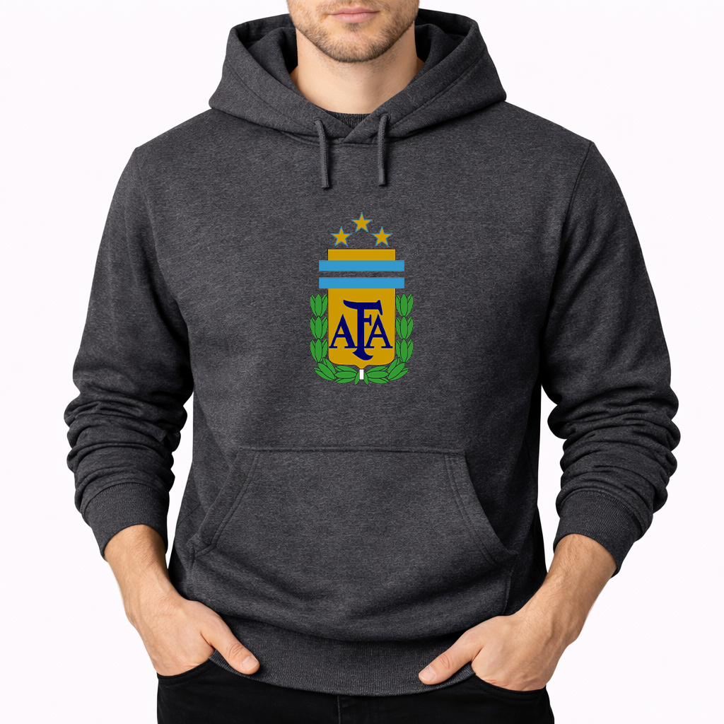 Men's Argentina National Soccer Team Pullover Hoodie