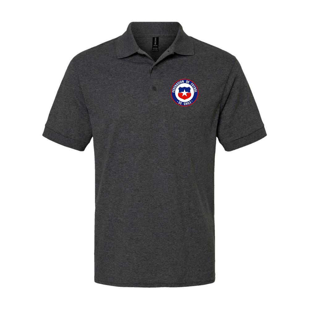 Men's Chile National Soccer Team  Dry Blend Polo