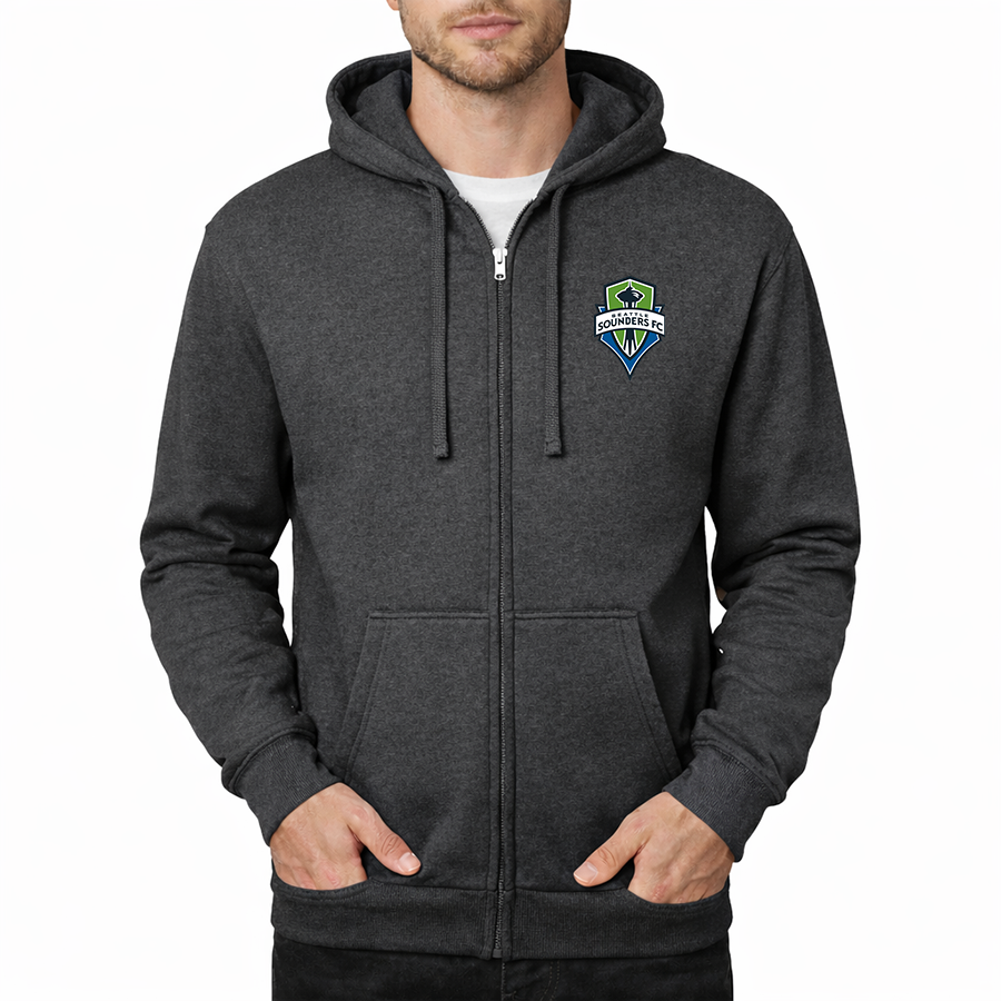 Men's Seattle Sounders FC Zipper Hoodie