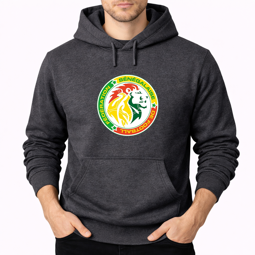 Men's Senegal National Soccer Team Pullover Hoodie