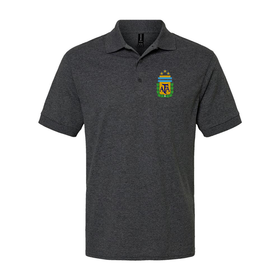 Men's Argentina National Soccer Team Dry Blend Polo