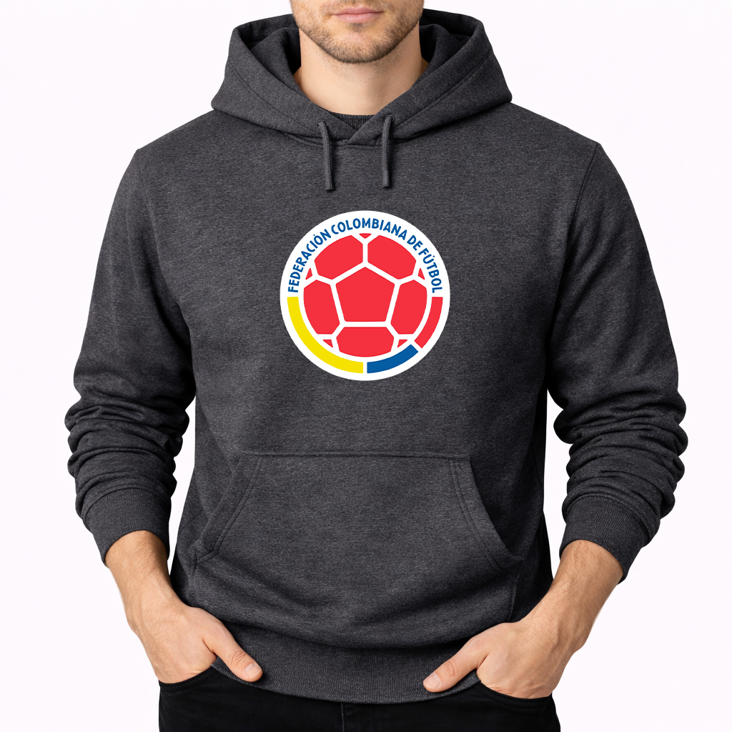 Men's Colombia National Soccer Team Pullover Hoodie