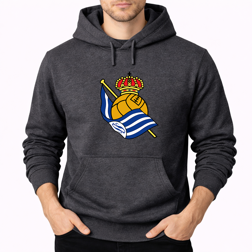 Men's Real Sociedad FC Pullover Hoodie