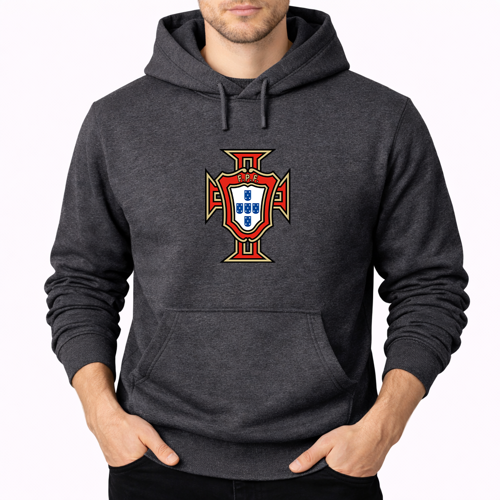 Men's Portugal National Soccer Team Pullover Hoodie