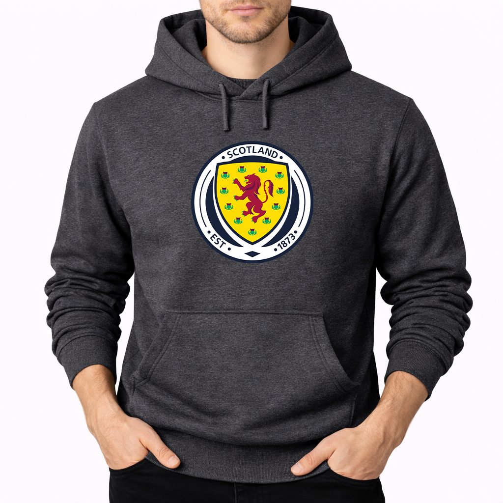 Men's Scotland National Soccer Team Pullover Hoodie