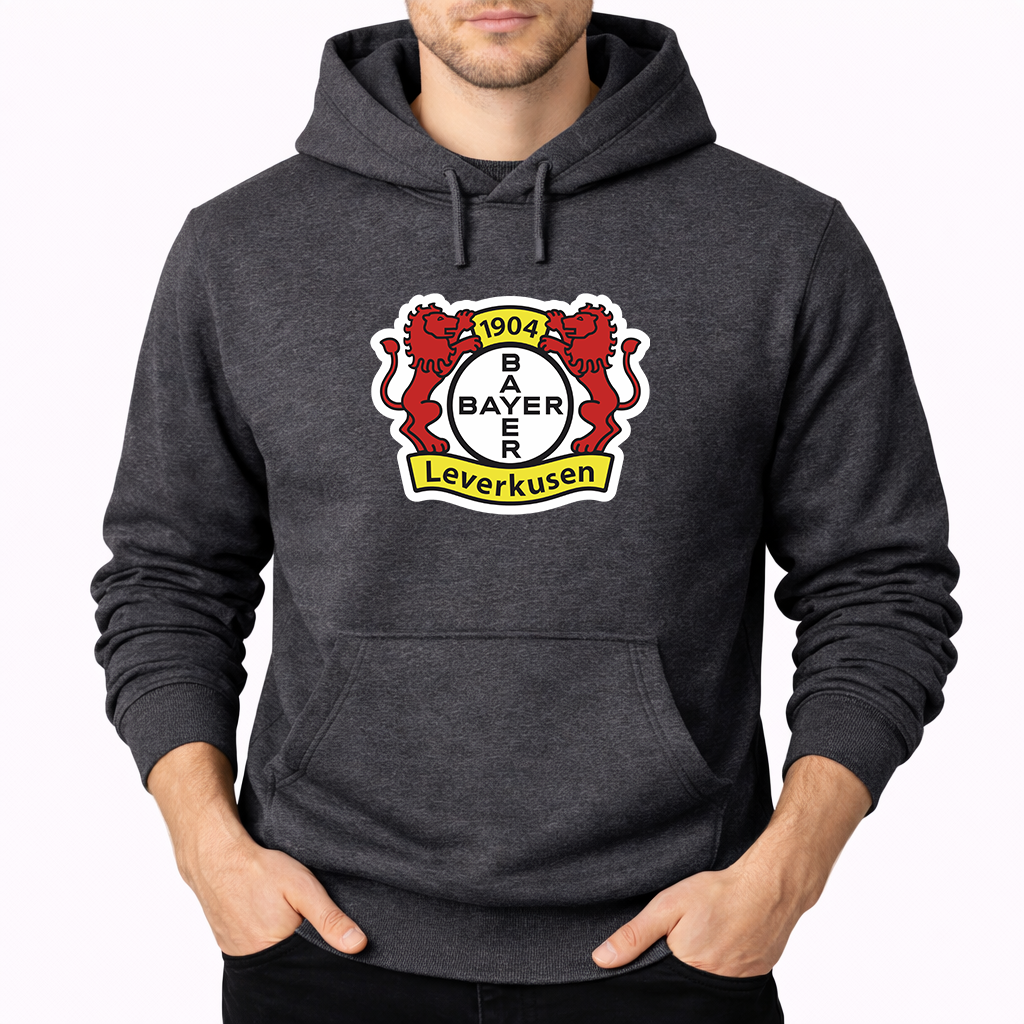 Men's Bayer Leverkusen FC Pullover Hoodie