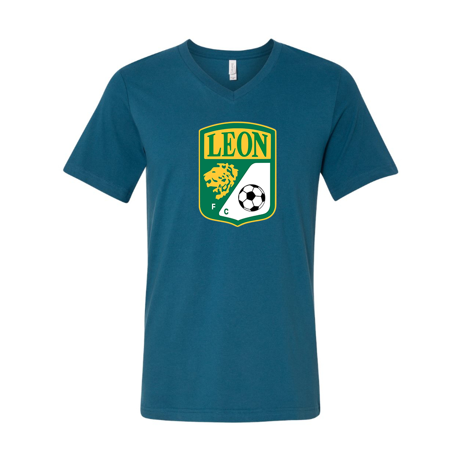 Men’s  Leon FC - BELLA + CANVAS - Jersey V-Neck Tee - 3005 (Copy)