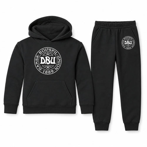 Denmark Soccer - Youth Hoodie Jogger Set (Ages 10–12)